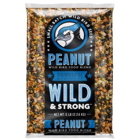 SMALL BATCH Wild & Strong Powerful Songbird Peanut Wildlife Food 5 lb 14463